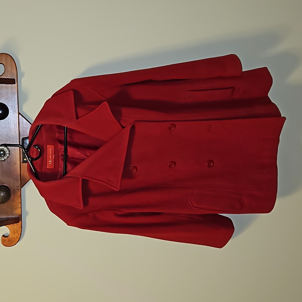 Wool winter pea coat